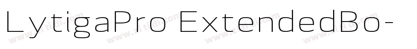 LytigaPro ExtendedBo字体转换
